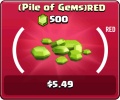 (Pile of Gems)RED